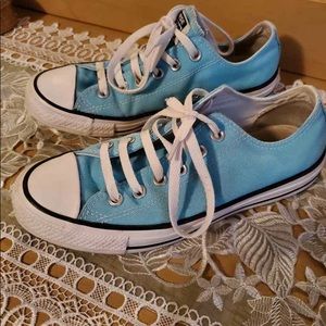 Baby blue converse